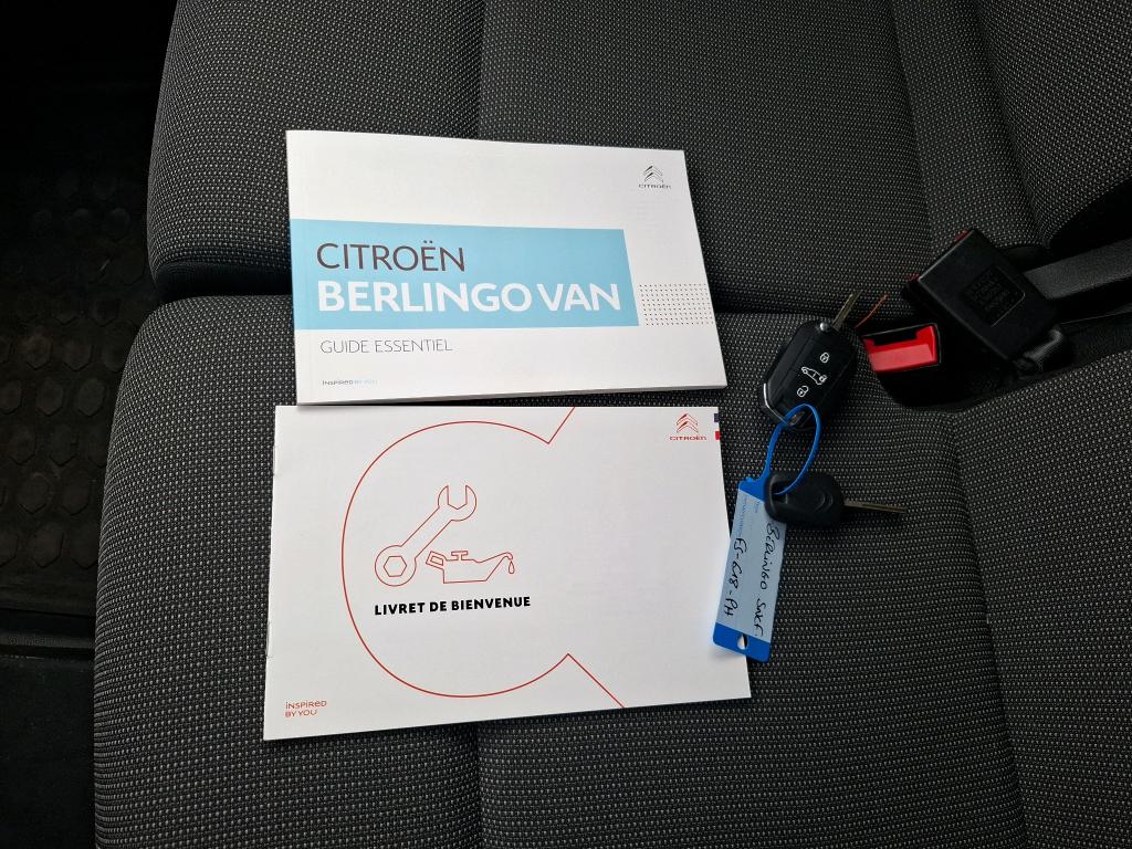 Citroen BERLINGO VAN M 650 BLUEHDI 100 S&S BVM5 CLUB 2020
