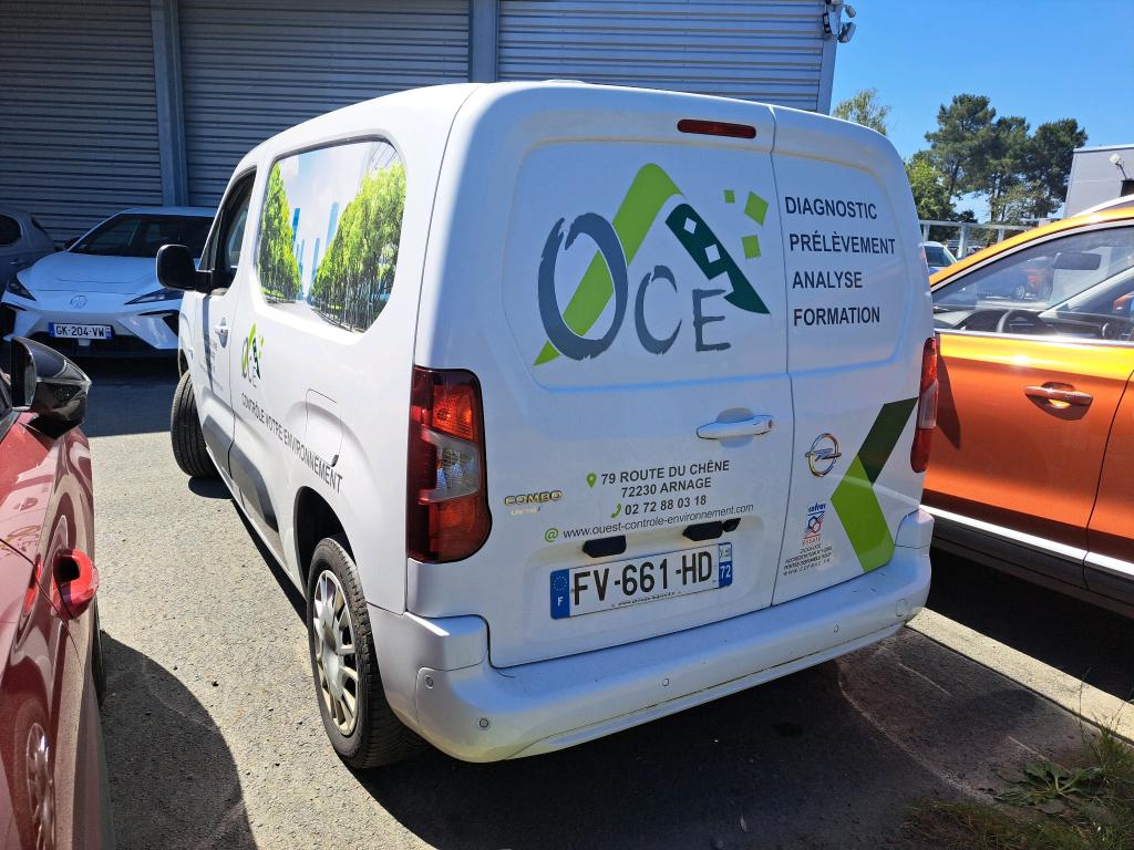 Opel COMBO CARGO 1.5 100 CH S/S L1H1 BVM5 STANDARD PACK CLIM 2020