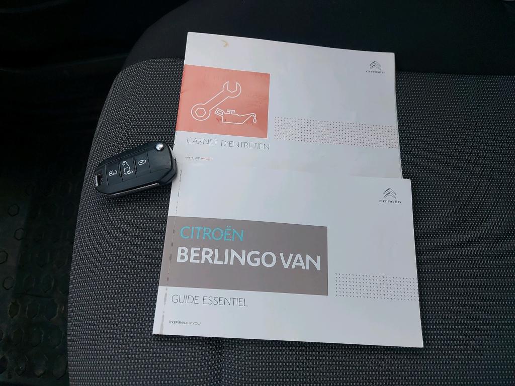 Citroen BERLINGO VAN M 650 BLUEHDI 100 S&S CLUB 2019