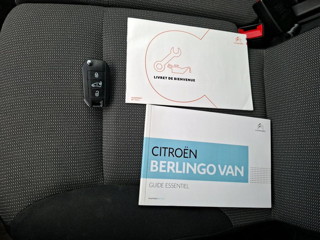 Citroen BERLINGO VAN M 650 BLUEHDI 100 S&S BVM5 CLUB 2020