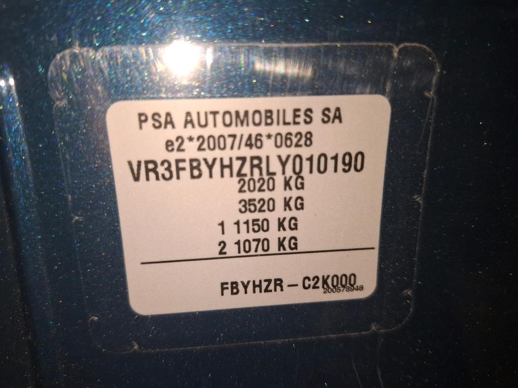 Peugeot 508 BlueHDi 130 ch S&S EAT8 Allure 2020