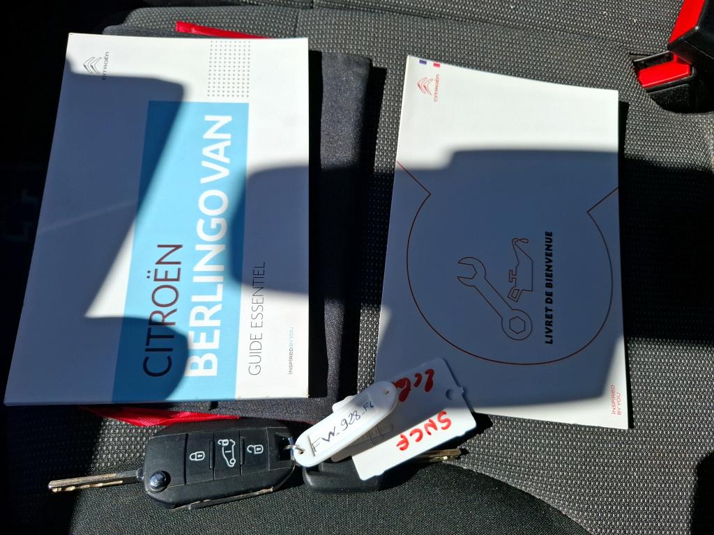 Citroen BERLINGO VAN M 650 BLUEHDI 100 S&S BVM5 CLUB 2020