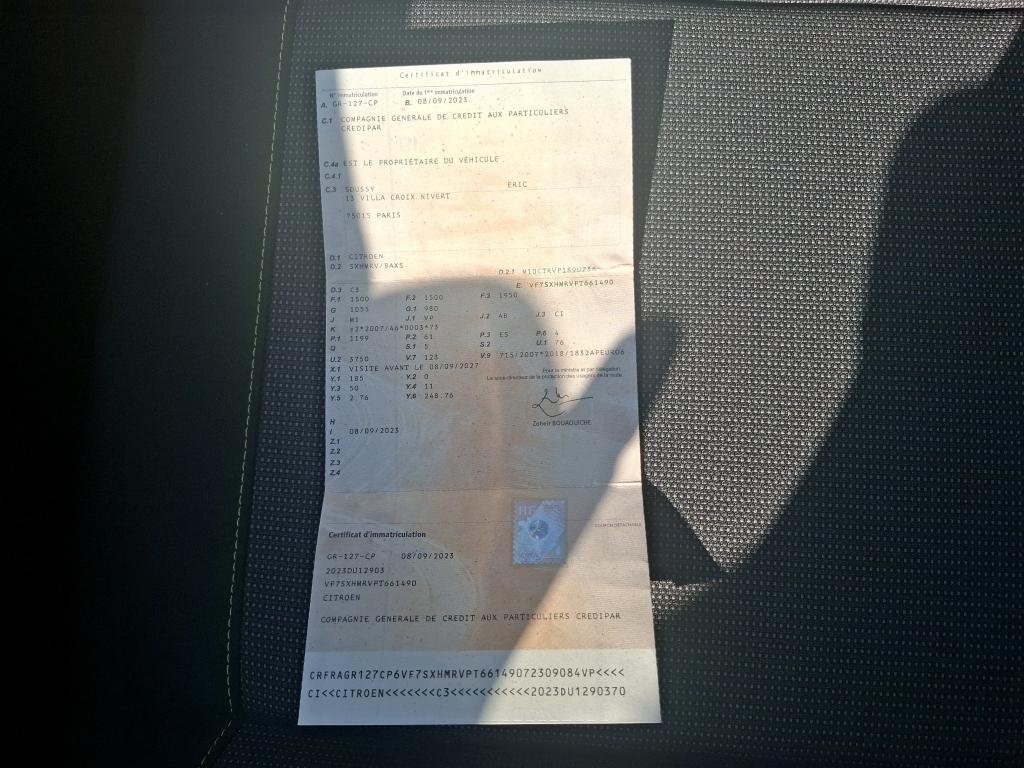 Citroen C3 PureTech 83 ch BVM5 You 2023