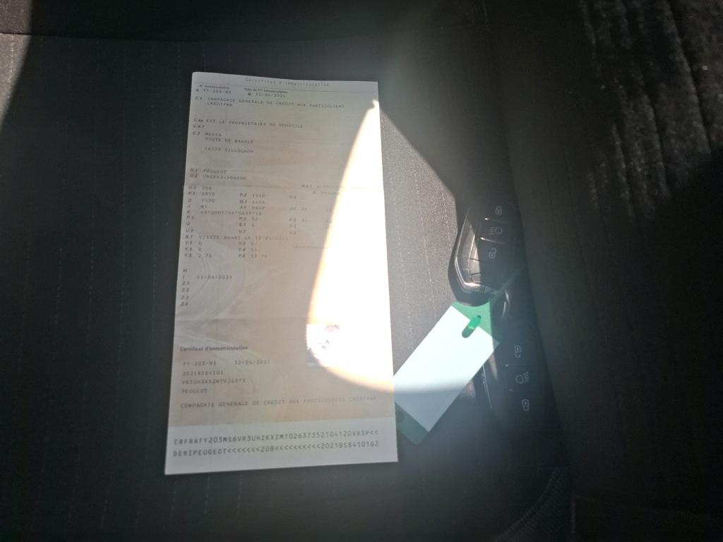 Peugeot 208 ELECTRIQUE 50 KWH 136 ACTIVE BUSINESS R 2021