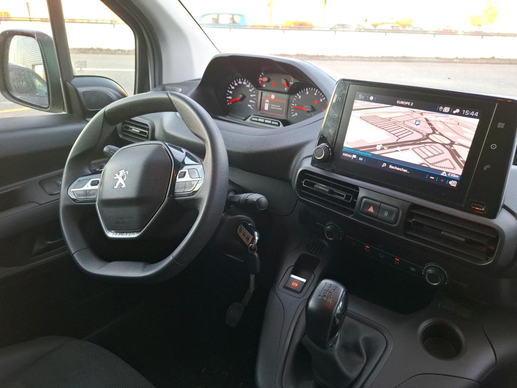 Peugeot PARTNER FOURGON LONG 950 KG BLUEHDI 100 S&S BVM5 ASPHALT 2021