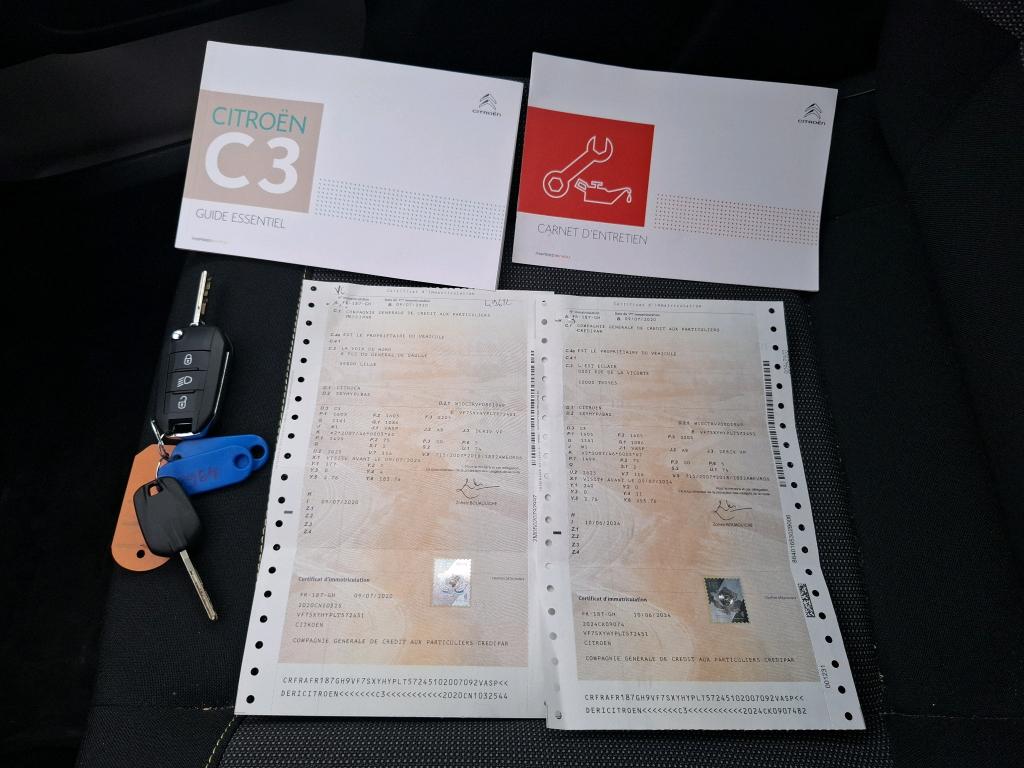 Citroen C3 SOCIETE BLUEHDI 100 S&S BVM FEEL BUSINESS R 2020