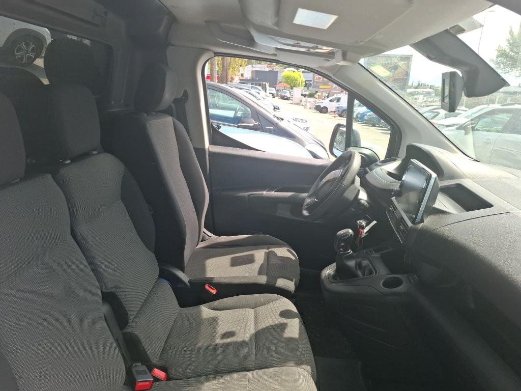 Peugeot PARTNER FOURGON STANDARD 650 KG BLUEHDI 100 S&S BVM5 ASPHALT 2021