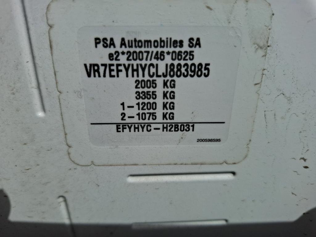 Citroen BERLINGO VAN M 650 BLUEHDI 100 S&S BVM5 CLUB 2020