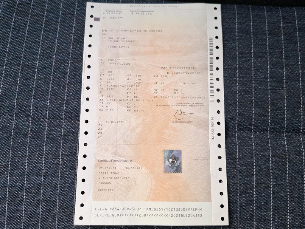 Peugeot 208 BLUEHDI 100 S&S BVM6 PREMIUM 2021