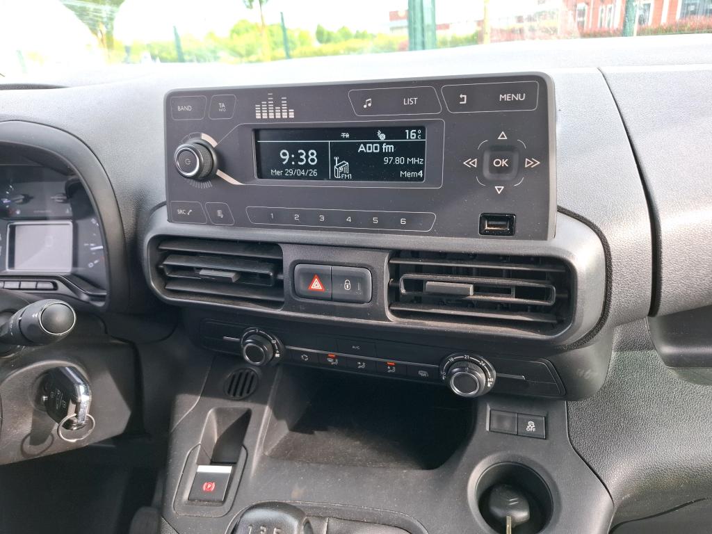 Citroen BERLINGO VAN M 650 BLUEHDI 100 S&S CLUB 2019