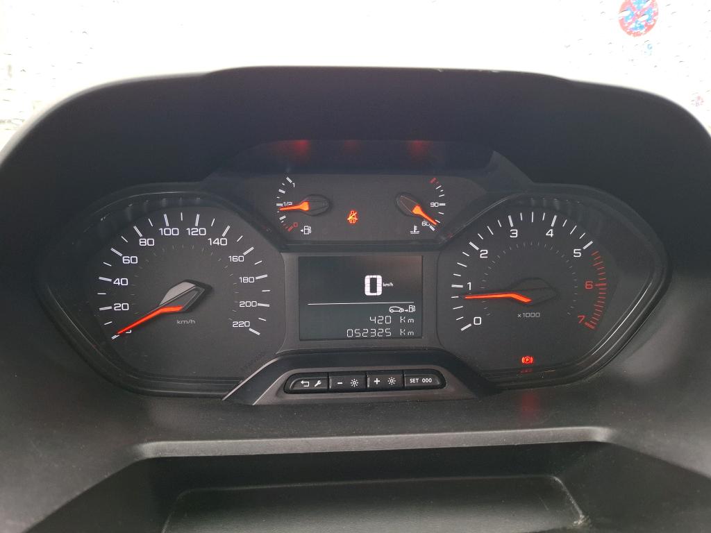 Peugeot PARTNER FOURGON STANDARD 650 KG BLUEHDI 75 BVM5 PREMIUM 2020