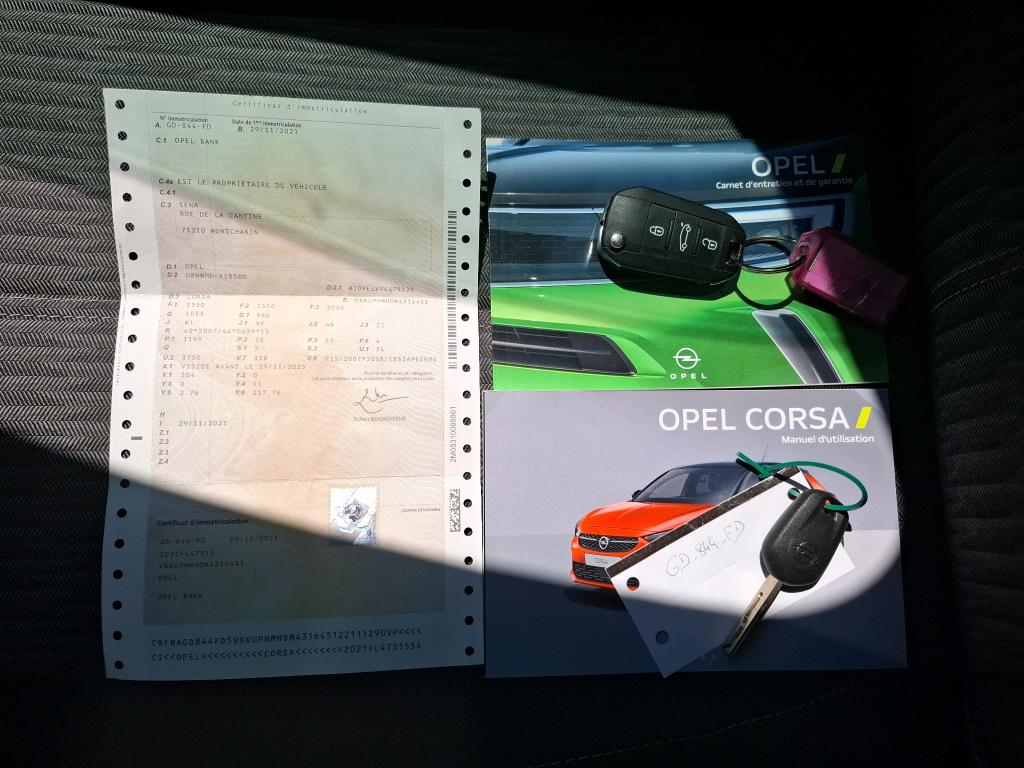 Opel Corsa 1.2 75 ch BVM5 Edition Business 2021