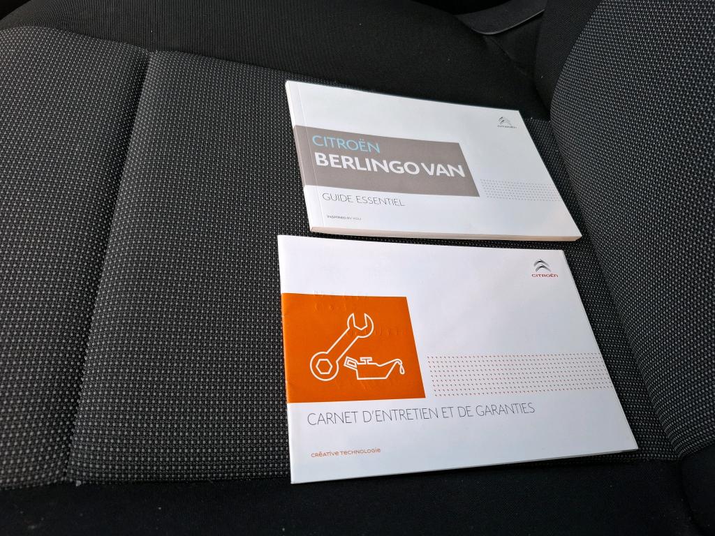 Citroen BERLINGO VAN M 650 BLUEHDI 100 S&S CLUB 2019