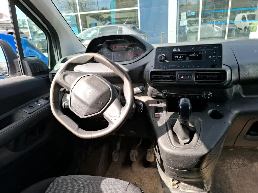 Peugeot PARTNER FOURGON STANDARD 650 KG BLUEHDI 100 S&S BVM5 PREMIUM 2020