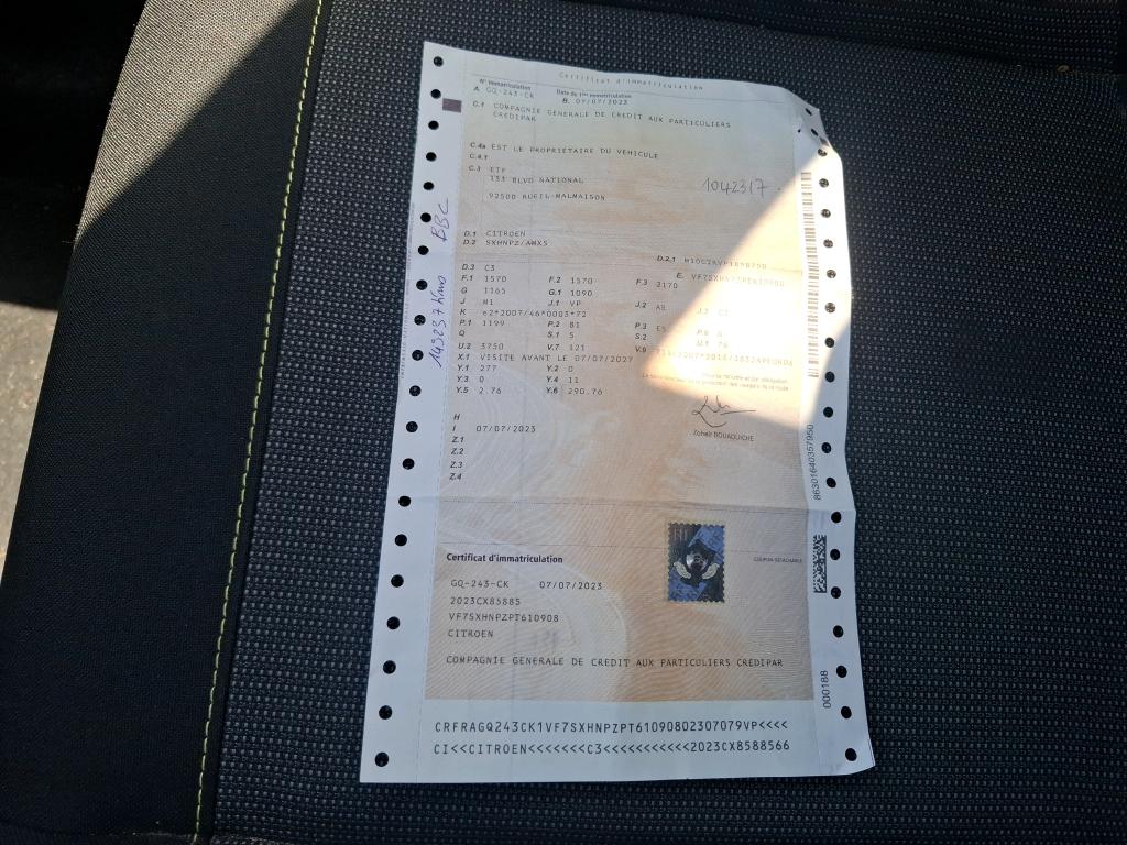 Citroen C3 PureTech 110 S&S BVM6 Shine 2023