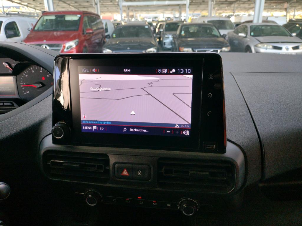 Peugeot PARTNER FOURGON STANDARD 650 KG BLUEHDI 100 S&S BVM5 ASPHALT 2021