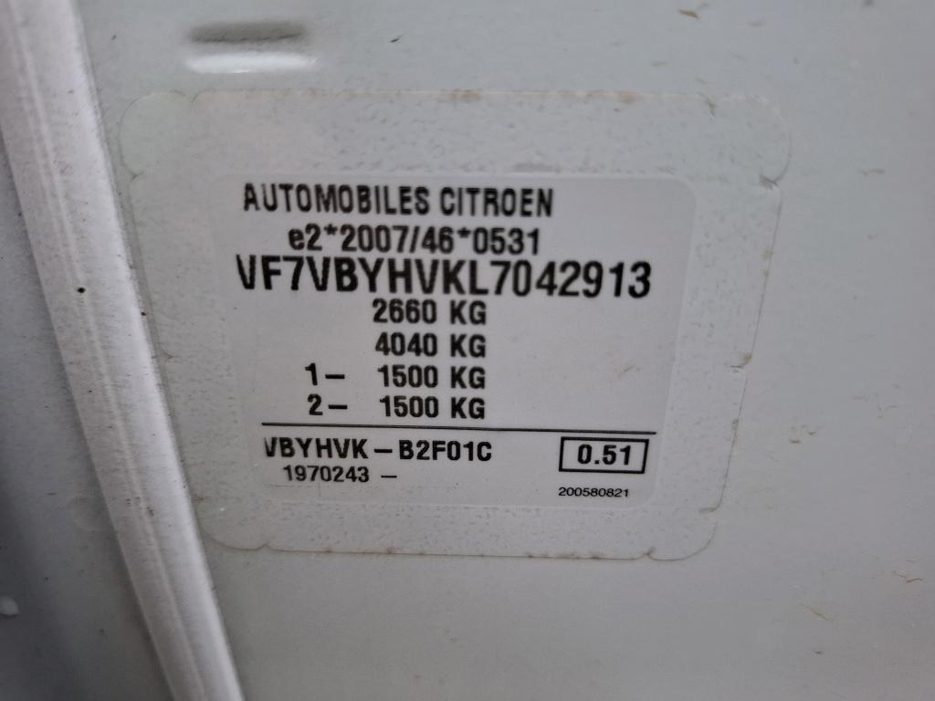 Citroen JUMPY FGN M BLUEHDI 120 S&S BVM6 DRIVER 300 NM 2020