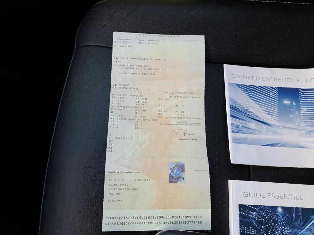 Peugeot Traveller Standard BlueHDi 180ch S&S EAT8 Allure 2018