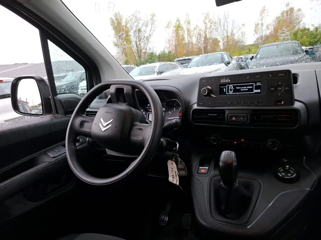 Citroen BERLINGO VAN M 650 BLUEHDI 100 S&S CLUB 2019