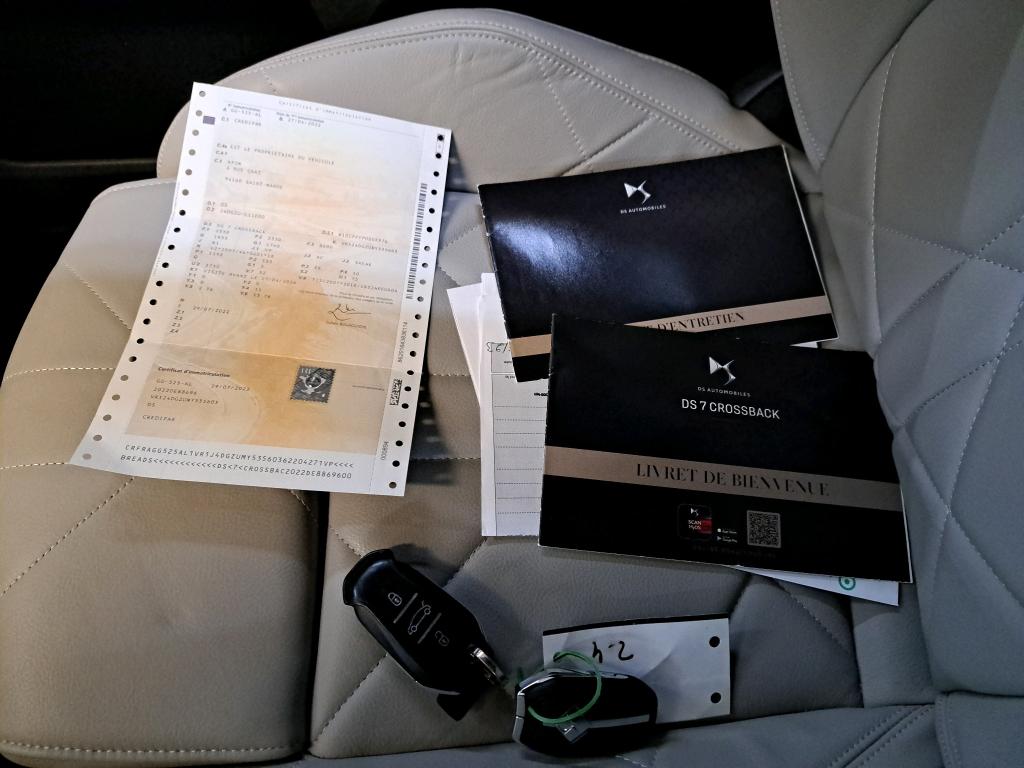 DS DS7 Crossback Hybride E-Tense 225 EAT8 Ligne Noire 2022