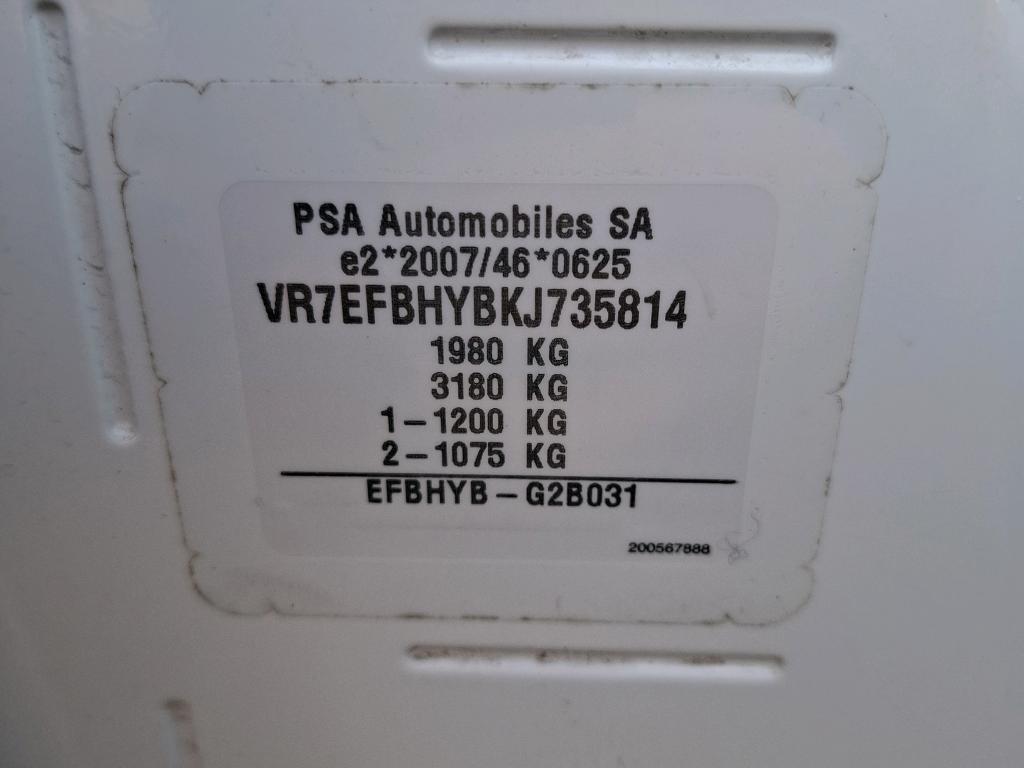 Citroen BERLINGO VAN M 650 BLUEHDI 100 S&S CLUB 2019