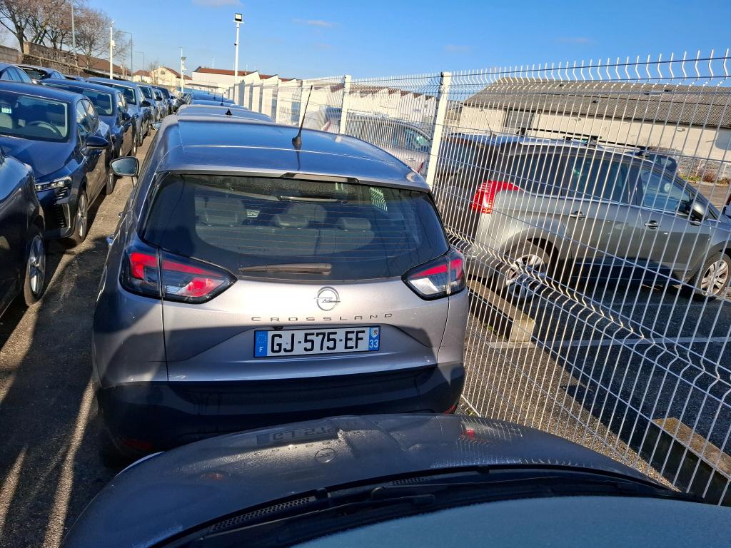 Opel Crossland 1.2 83 ch Edition 2022