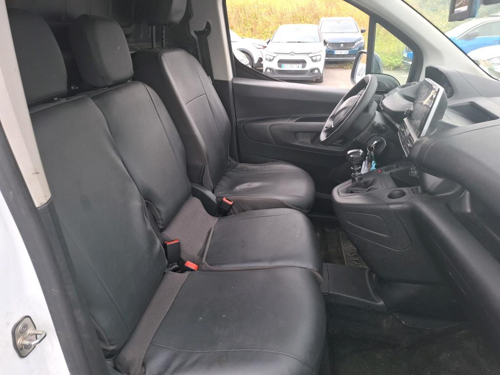 Peugeot PARTNER FOURGON STANDARD 650 KG BLUEHDI 100 S&S BVM6 ASPHALT 2022