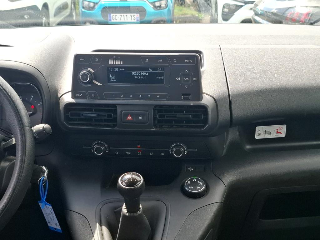 Citroen BERLINGO CA XL BLUEHDI 100 S&S BVM5 CONTROL 2020