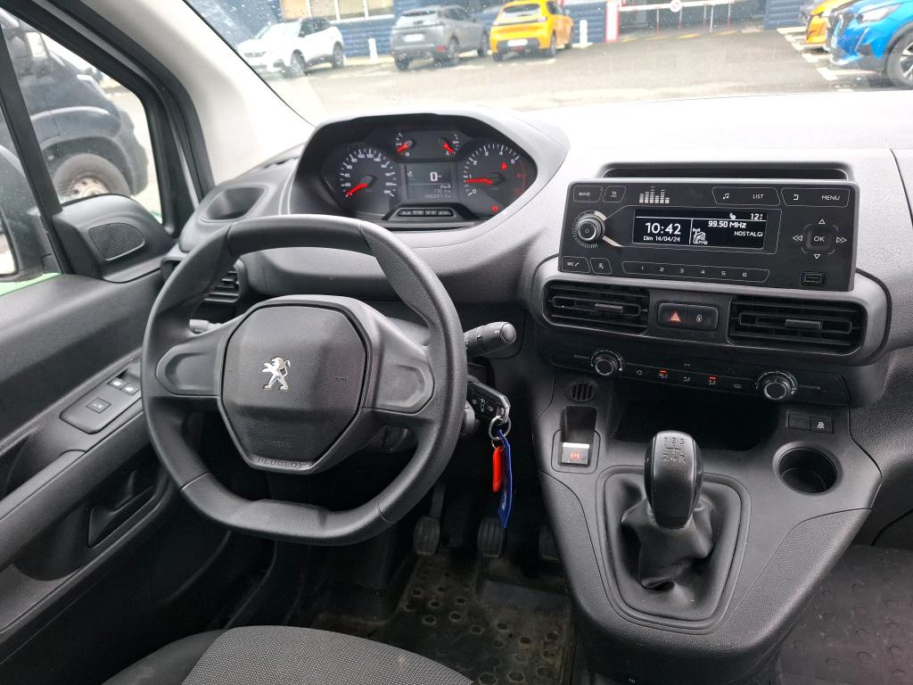 Peugeot PARTNER FOURGON STANDARD 650 KG BLUEHDI 75 BVM5 PREMIUM 2019
