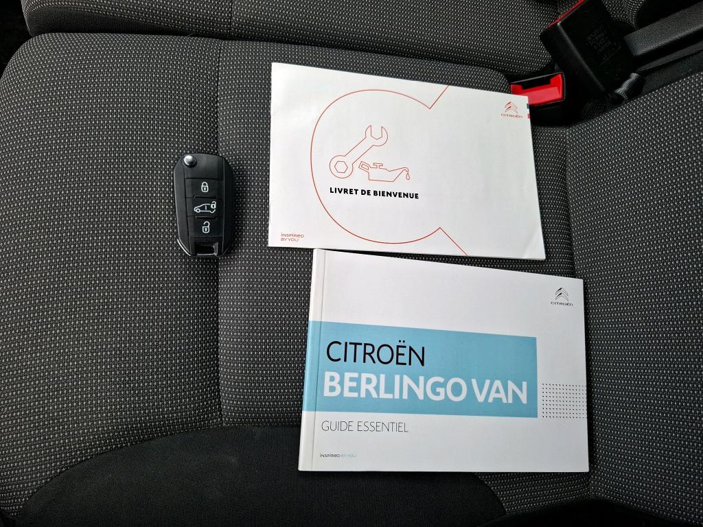 Citroen BERLINGO VAN M 650 BLUEHDI 100 S&S BVM5 CLUB 2020
