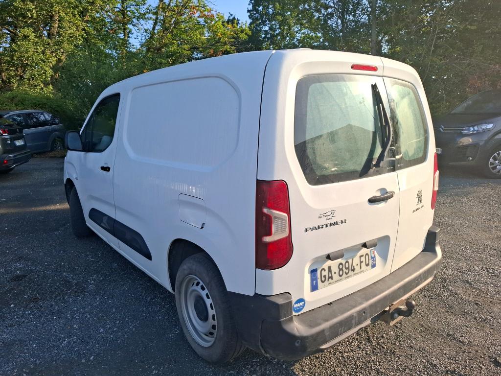 Peugeot PARTNER FOURGON STANDARD 650 KG BLUEHDI 75 BVM5 PREMIUM 2021