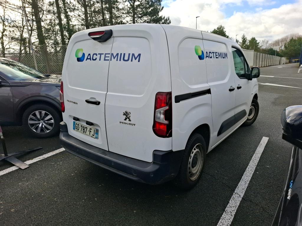 Peugeot PARTNER FOURGON STANDARD 650 KG BLUEHDI 100 S&S BVM5 ASPHALT 2021