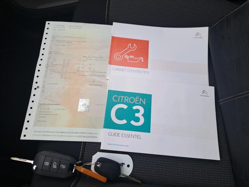 Citroen C3 PureTech 82 S&S BVM5 Shine 2019