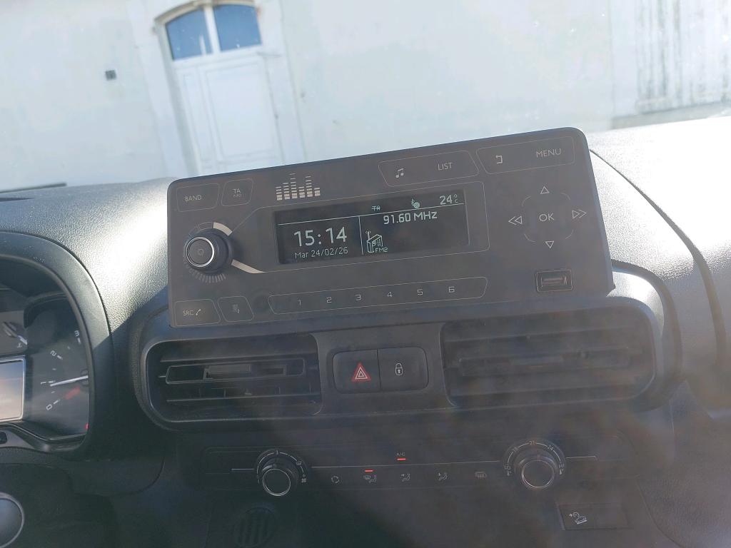 Citroen BERLINGO VAN M 650 BLUEHDI 100 S&S BVM5 DRIVER 2019