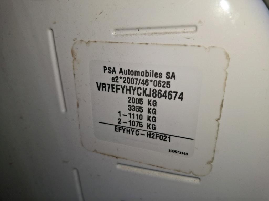 Citroen BERLINGO VAN M 650 BLUEHDI 100 S&S BVM5 CLUB 2019