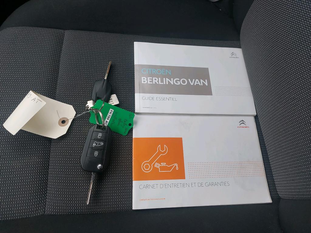 Citroen BERLINGO VAN M 650 BLUEHDI 100 S&S CLUB 2019