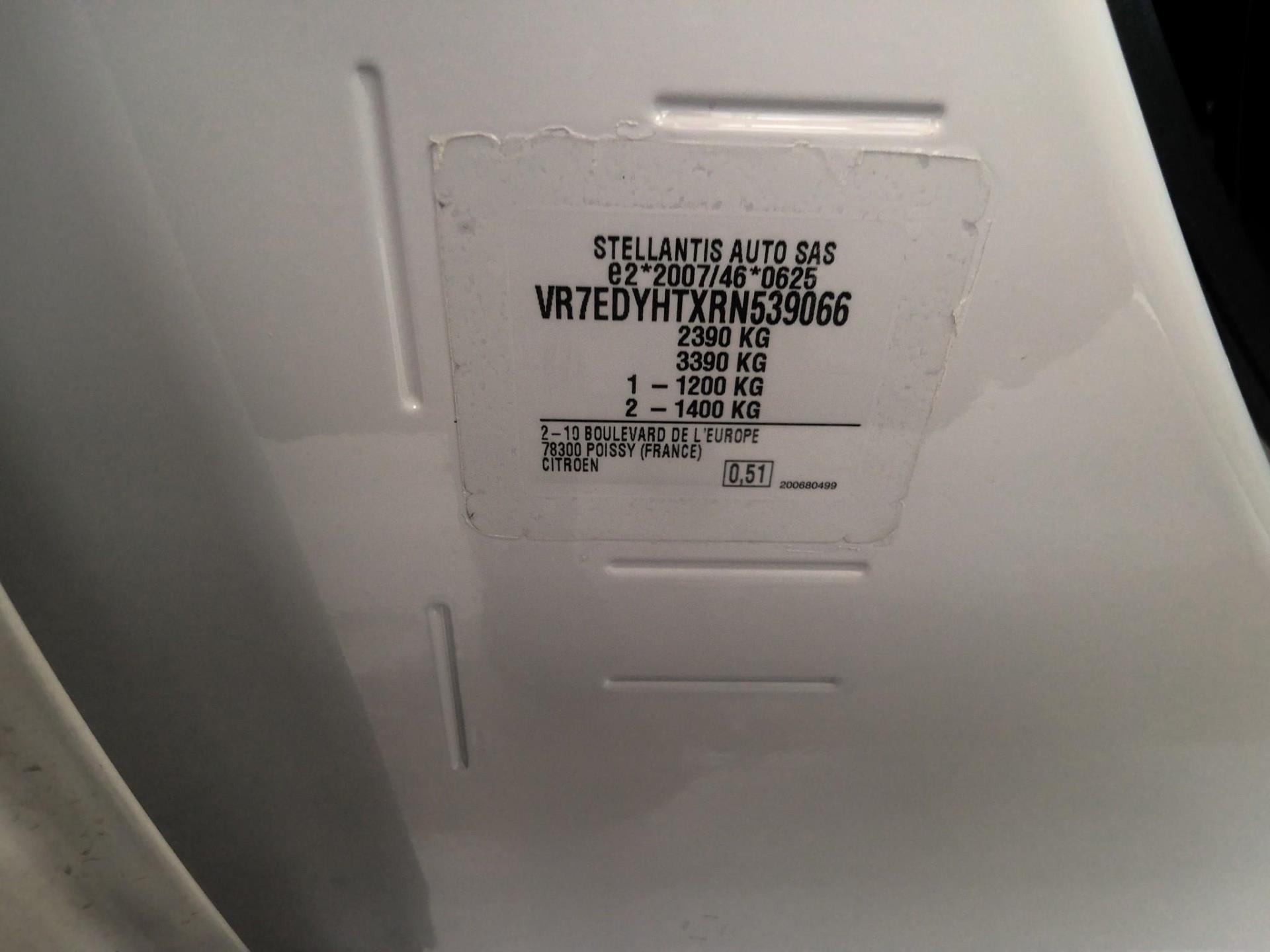 Citroen BERLINGO VAN TAILLE M 1000KG BLUEHDI 100 S&S BVM6 2024