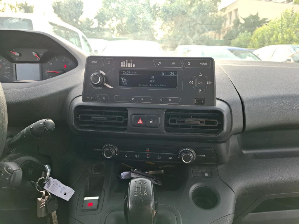 Peugeot PARTNER FOURGON STANDARD 650 KG BLUEHDI 75 BVM5 PREMIUM 2020