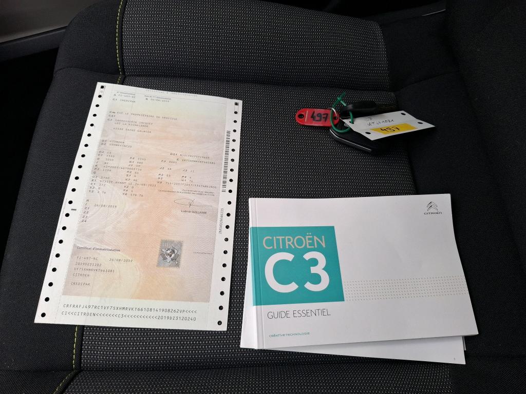 Citroen C3 PureTech 82 S&S BVM5 Shine 2019