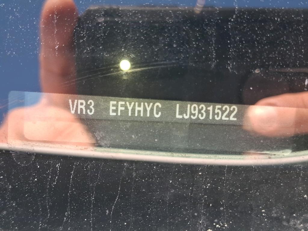 Peugeot PARTNER FOURGON STANDARD 650 KG BLUEHDI 100 S&S BVM5 PREMIUM 2020