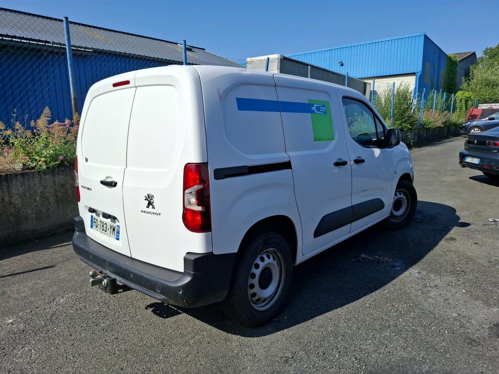 Peugeot PARTNER FOURGON STANDARD 1000 KG BLUEHDI 100 S&S BVM5 GRIP 2020