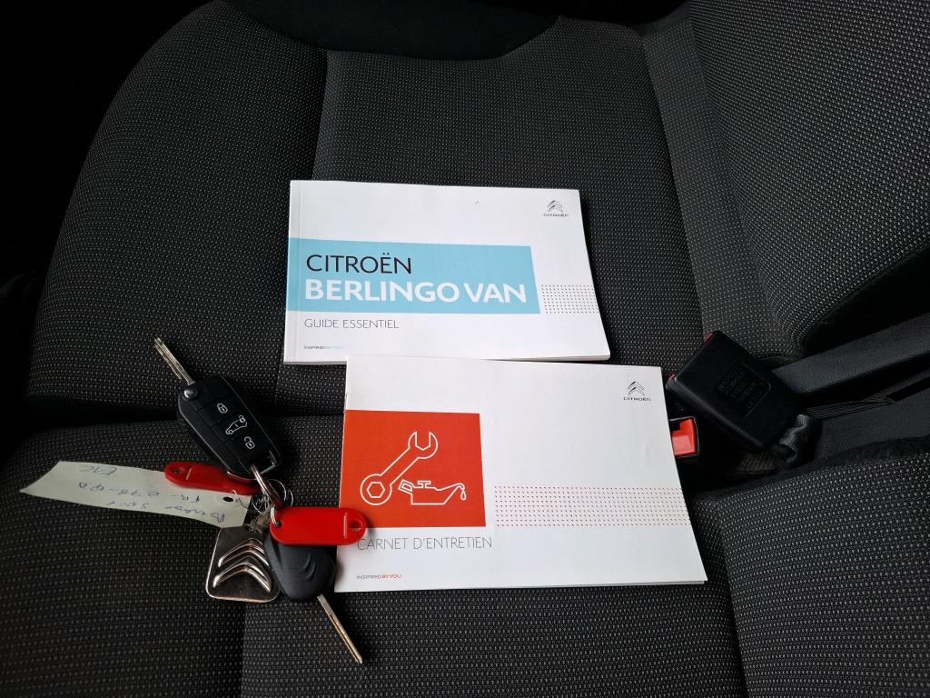 Citroen BERLINGO VAN M 650 BLUEHDI 100 S&S BVM5 CLUB 2020