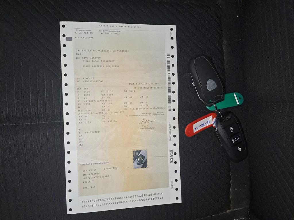 Peugeot 308 PHEV 180 e-EAT8 Active Pack 2023