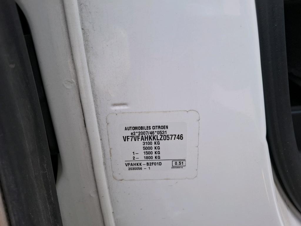 Citroen JUMPY FGN M BLUEHDI 120 S&S BVM6 DRIVER 340 NM 2020