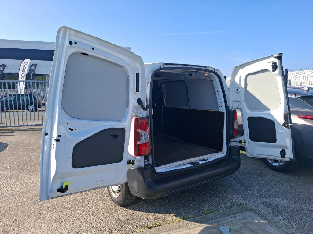 Peugeot PARTNER FOURGON STANDARD 650 KG BLUEHDI 75 BVM5 PREMIUM 2020