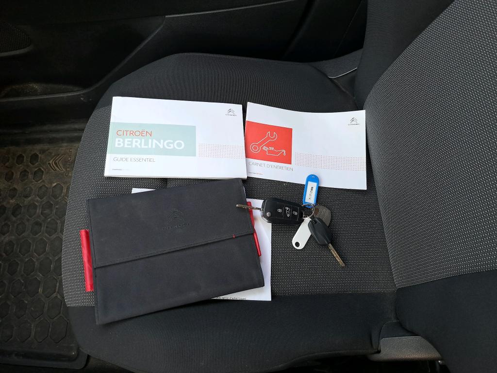 Citroen BERLINGO VAN M 650 BLUEHDI 100 S&S CLUB 2019