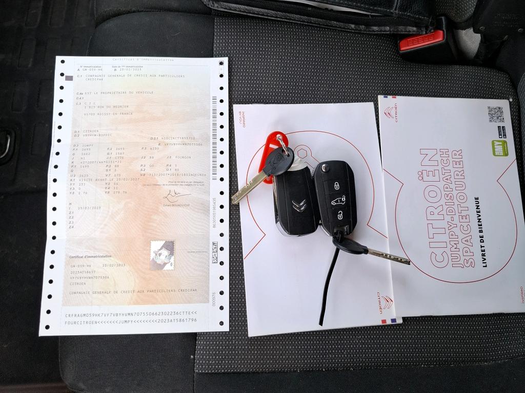 Citroen JUMPY FGN M BLUEHDI 120 S&S BVM6 CLUB 2023