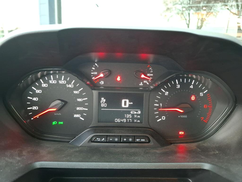 Peugeot PARTNER FOURGON STANDARD 650 KG BLUEHDI 75 BVM5 PREMIUM 2019