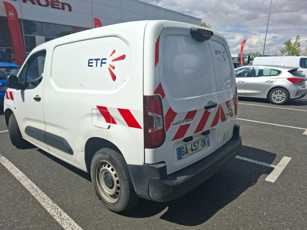 Peugeot PARTNER FOURGON STANDARD 650 KG BLUEHDI 100 S&S BVM5 ASPHALT 2021
