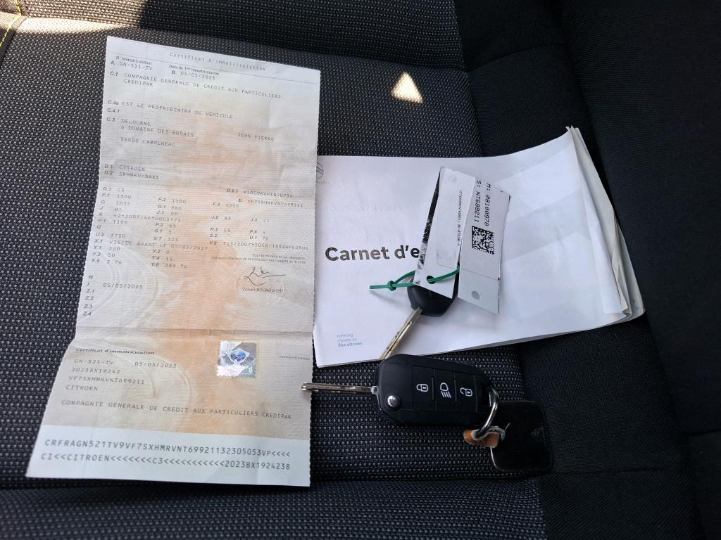 Citroen C3 PureTech 83 ch BVM5 You 2023